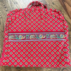 Vera Bradley Travel Bag- Villa Red (retired pattern)